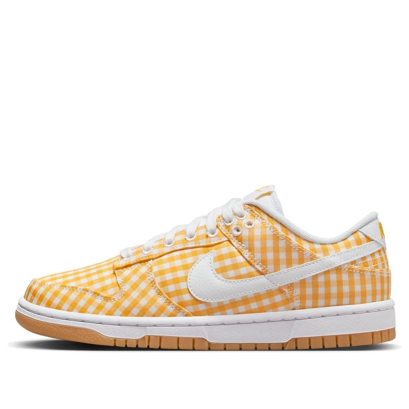 Nike Dunk 낮은 노란색 Gingham (여자) - 1