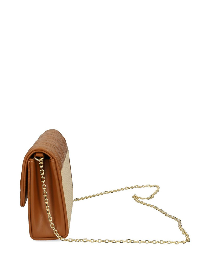 quilted woven cross body bag 6