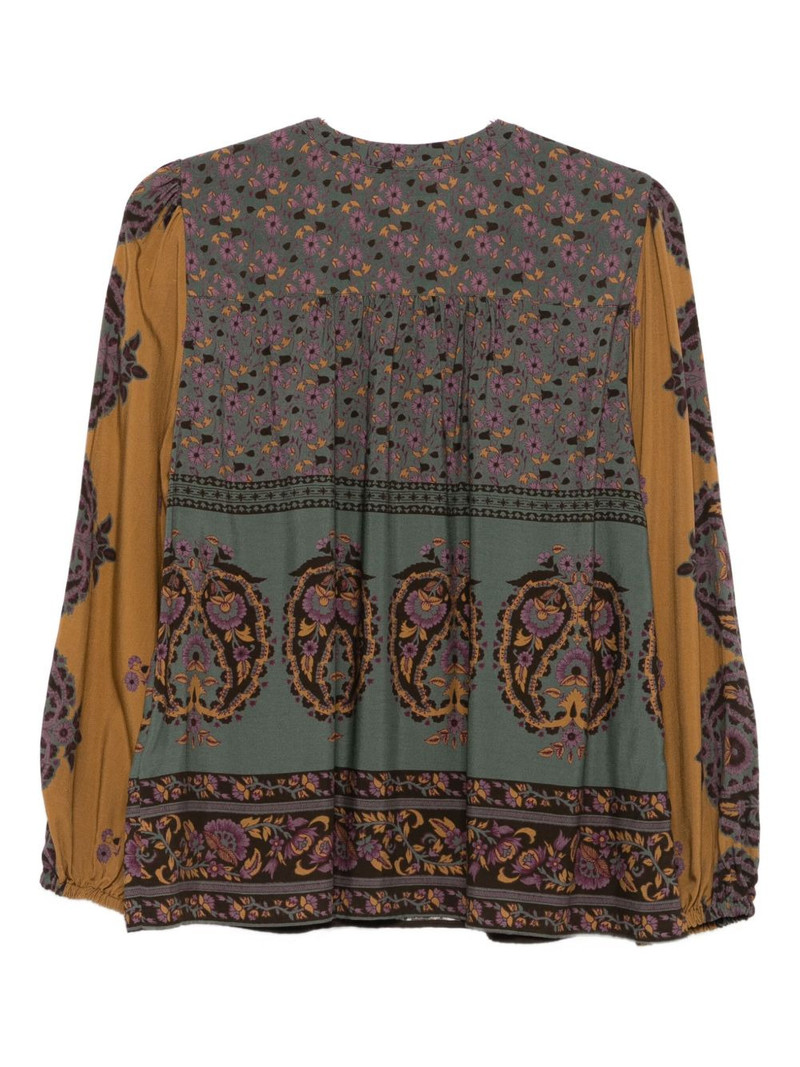 ba&sh floral-print blouse outlook