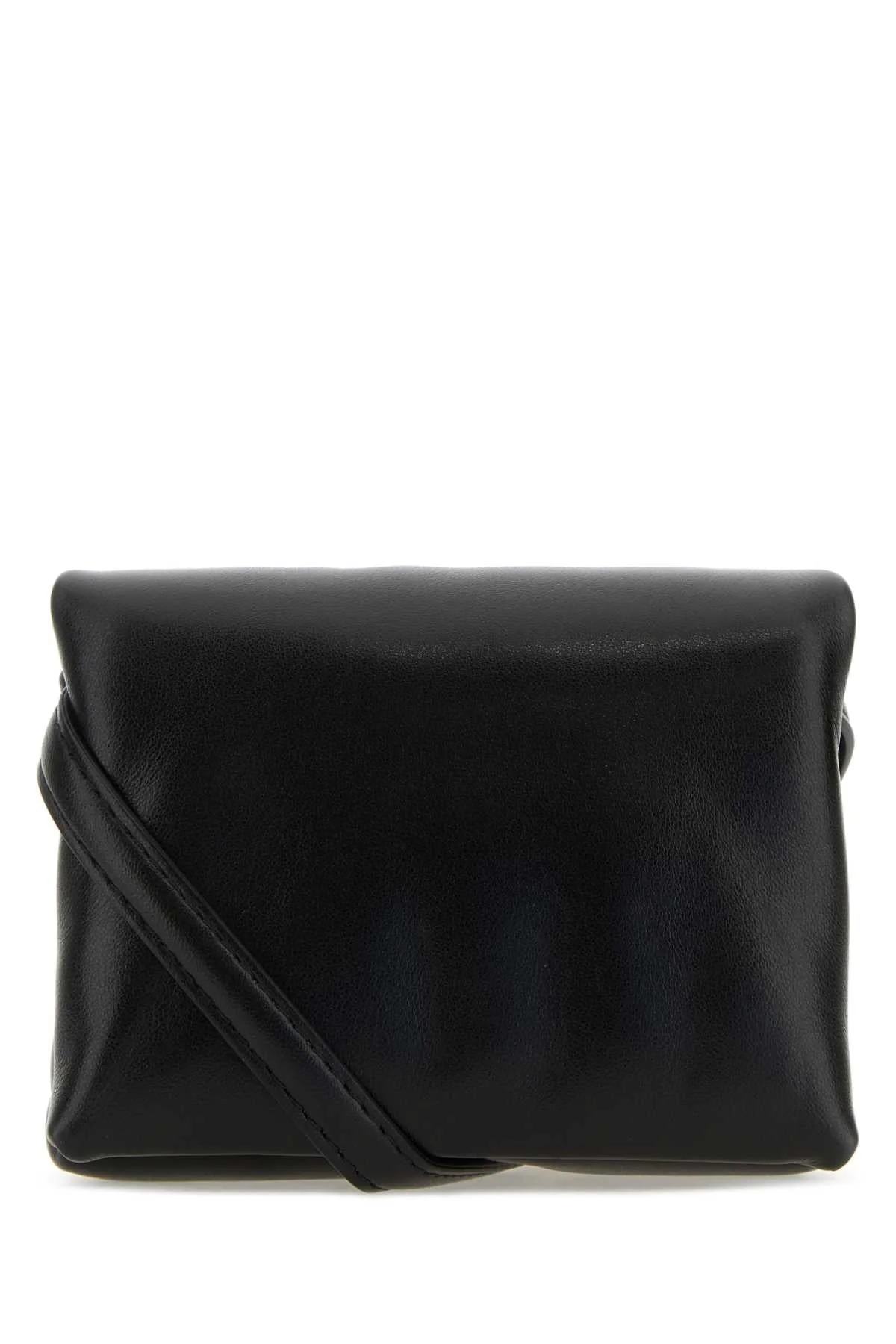 Marni Women Black Leather Mini Prisma Clutch - 1
