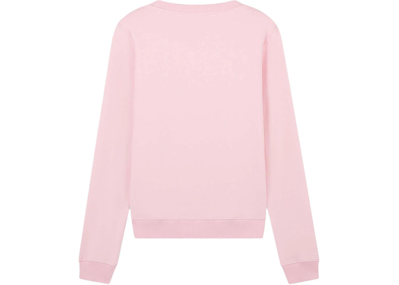 Maison Kitsune Fox Head Patch Regular Sweatshirt Pale Pink - 2