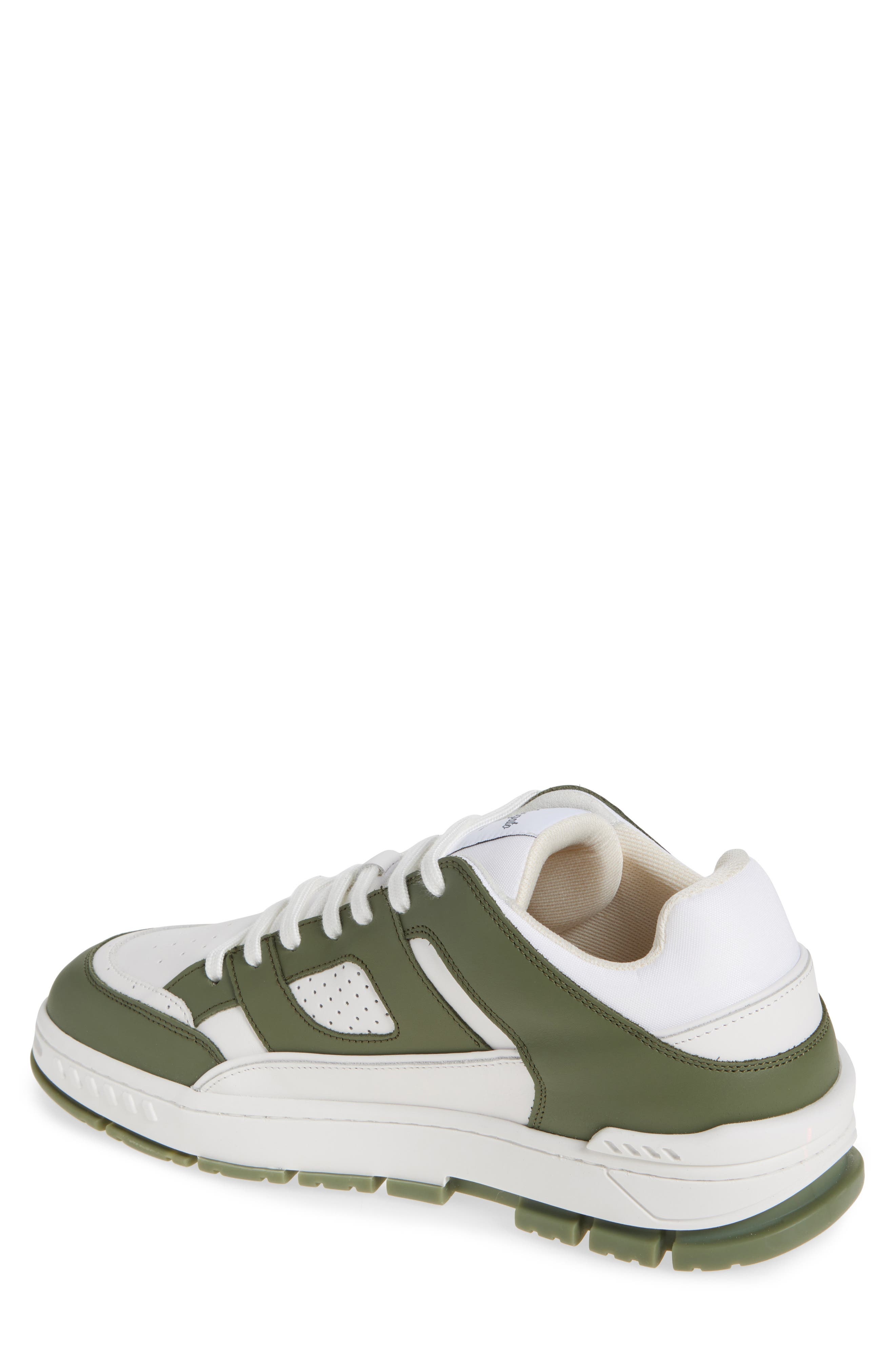 Axel Arigato Area Low Top Sneaker in White/Dark Green at Nordstrom - 2