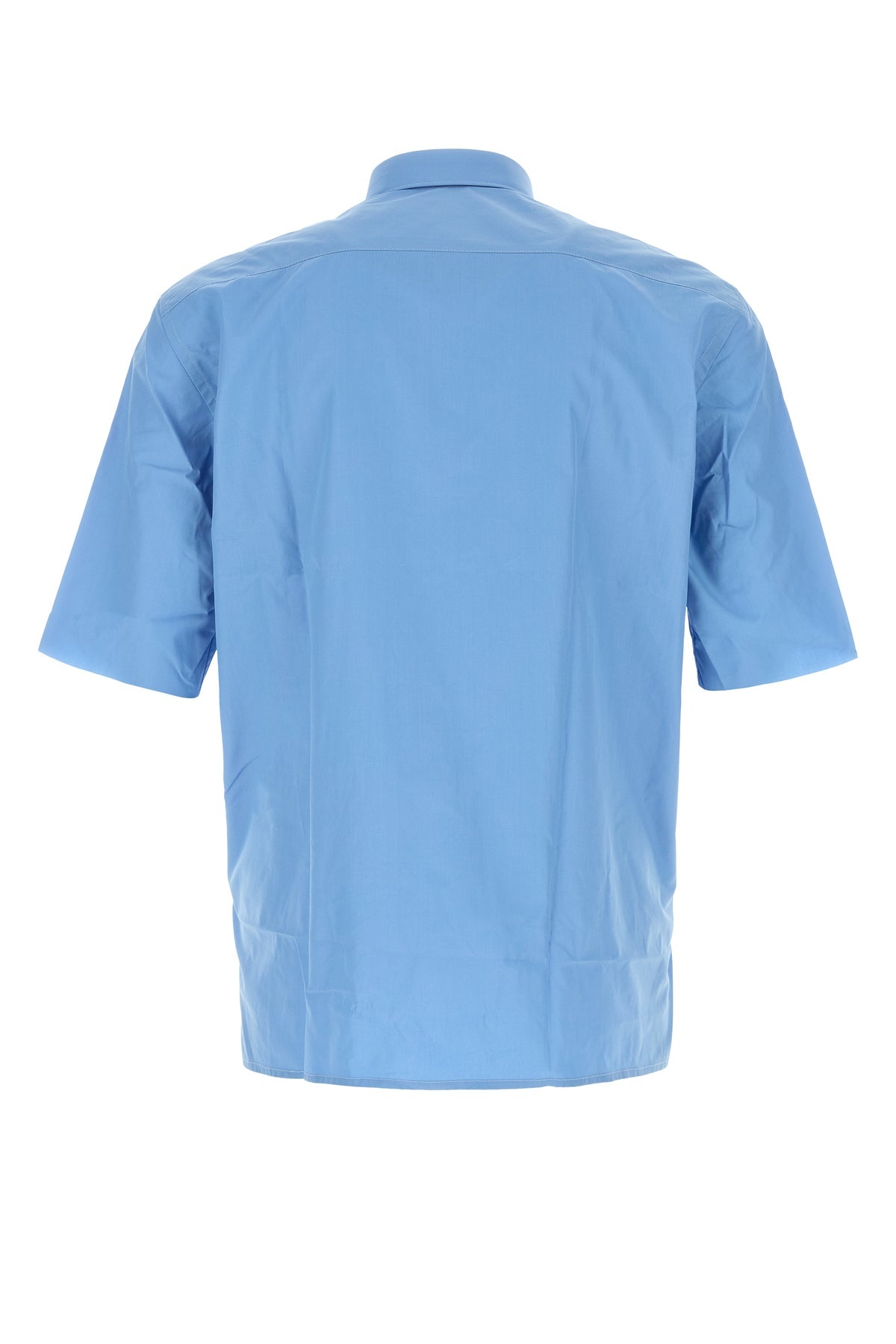 Cerulean blue poplin Guardia shirt - 2