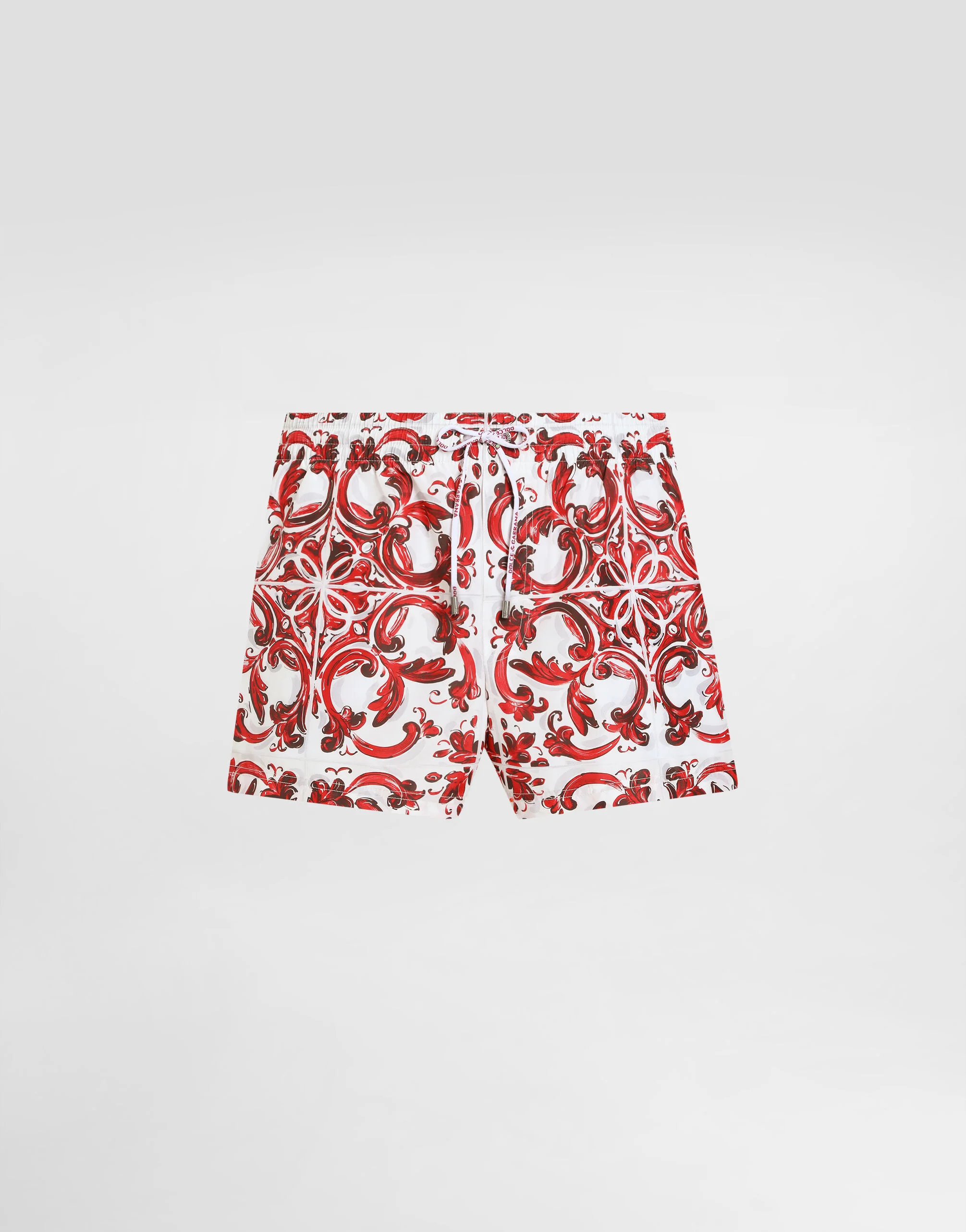 Majolica-print short swim boxer shorts - 1