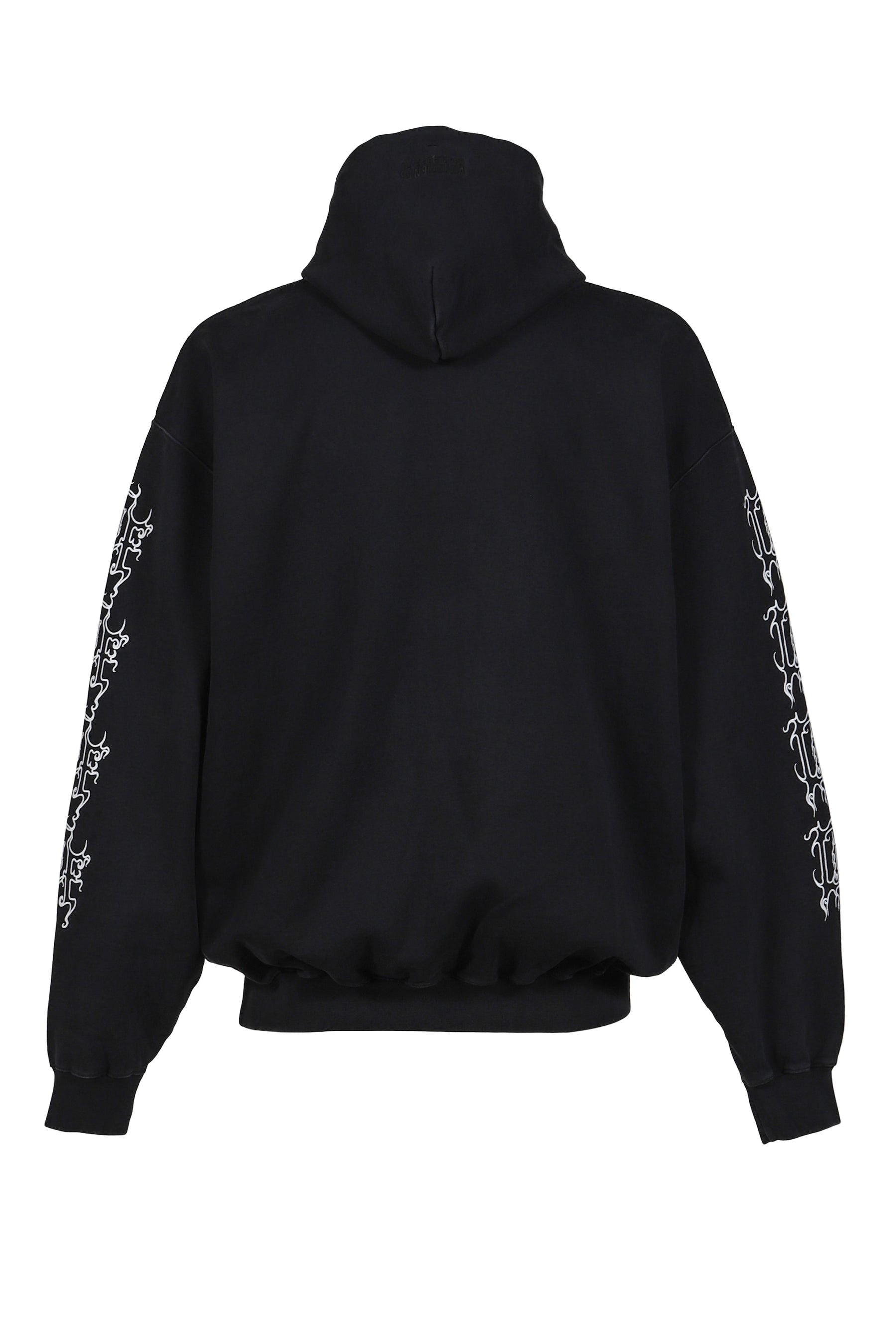 COF LOGO OVERSIZED HOODIE / WASHED BLK - 6