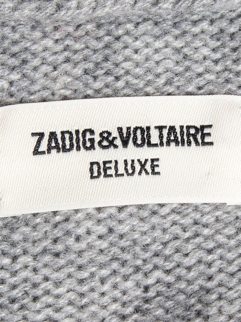 fringe-detail cashmere cardigan 3