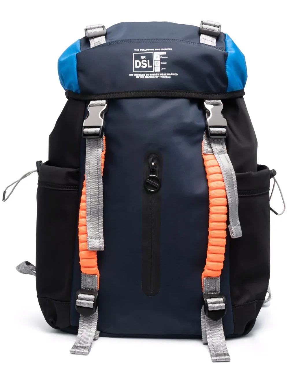 buckled-strap backpack - 1