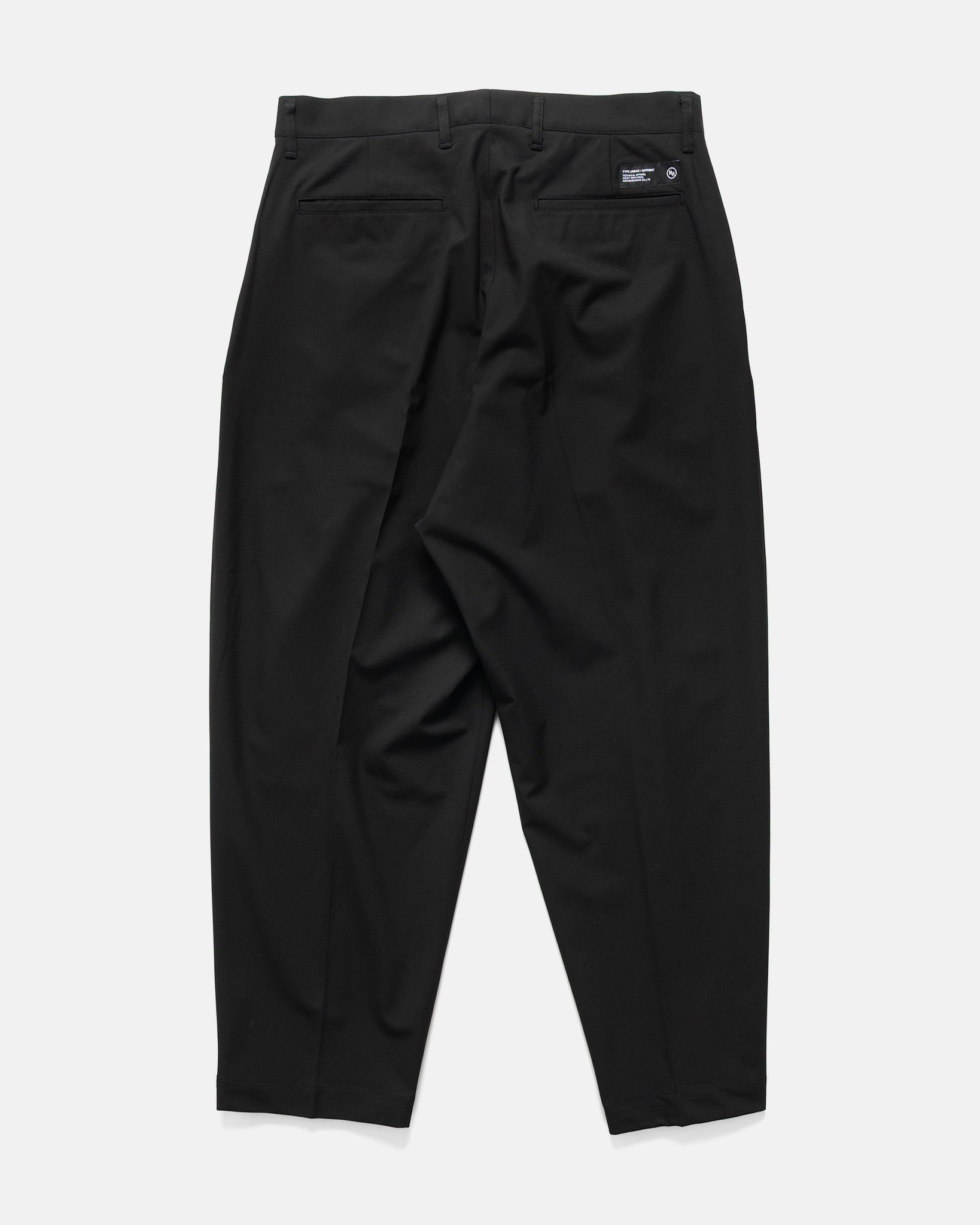 Two Tuck Pants Black - 5