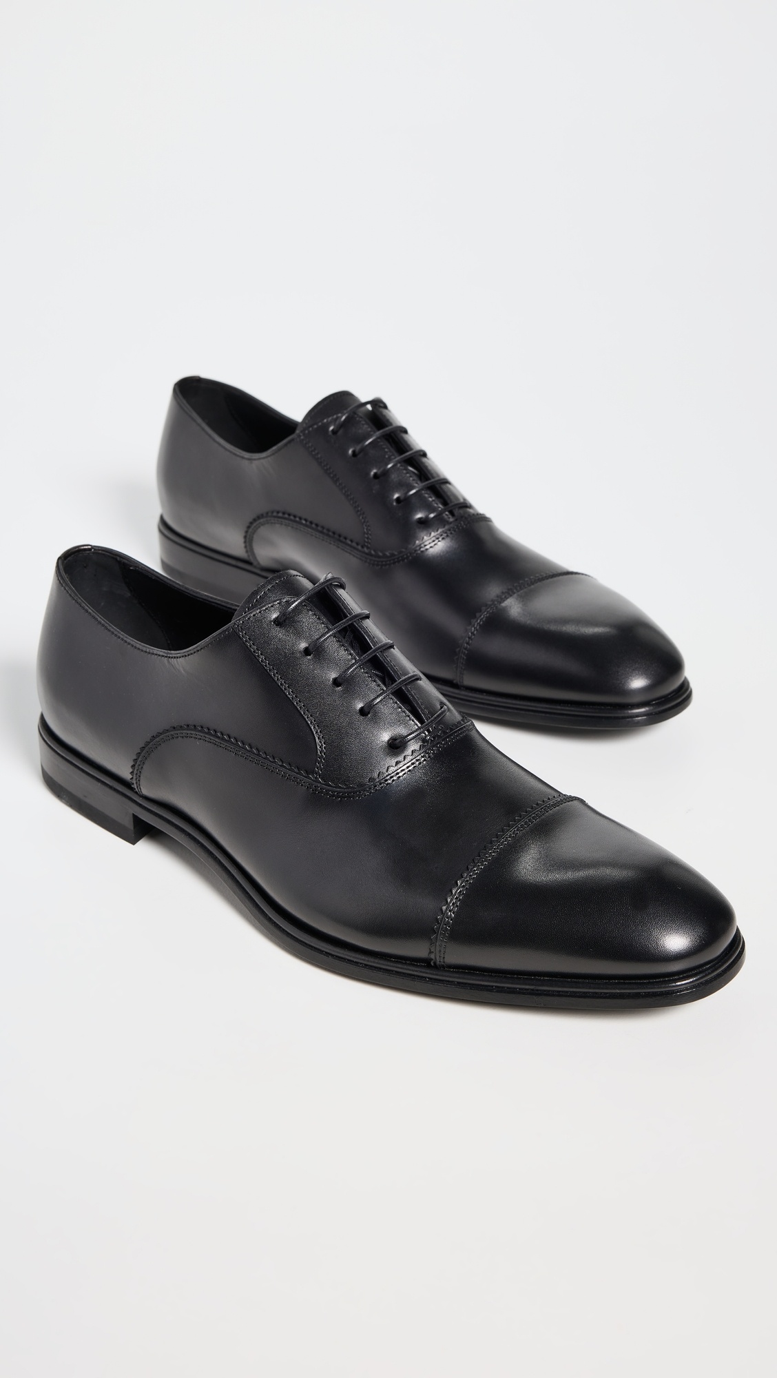 Boston Leather Lace Up Dress Shoes - 3