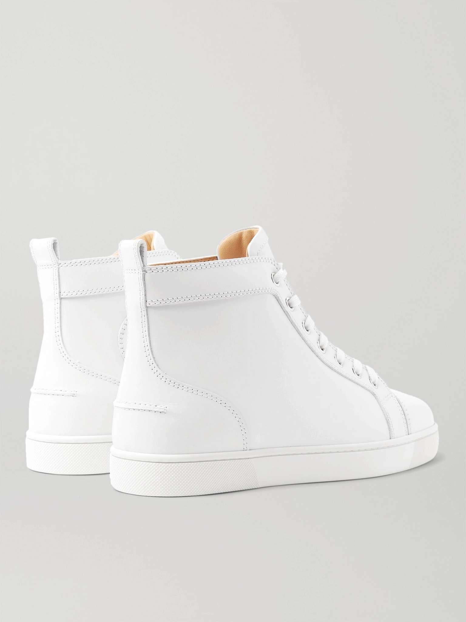 Louis Leather High-Top Sneakers - 5