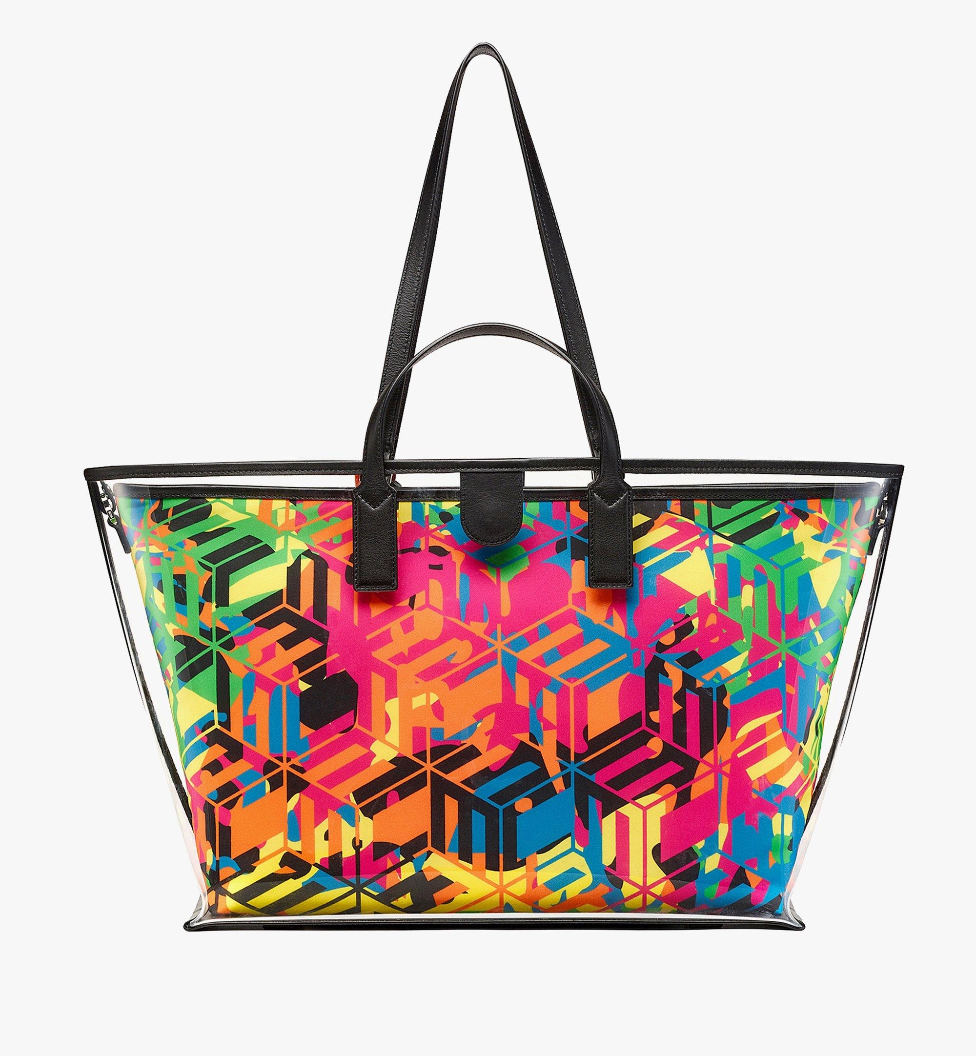 Aren Shopper in Cubic Camouflage Nylon - 4