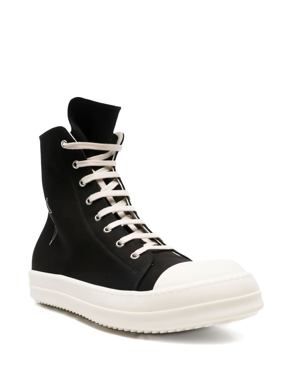 lace-up zip-fastening sneakers - 2