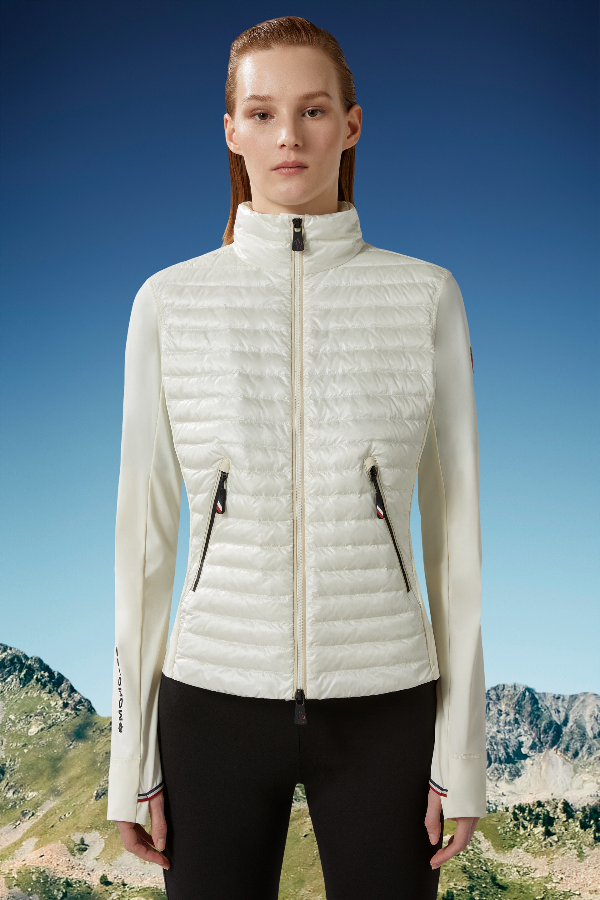 Padded Zip-Up Sweatshirt - 3