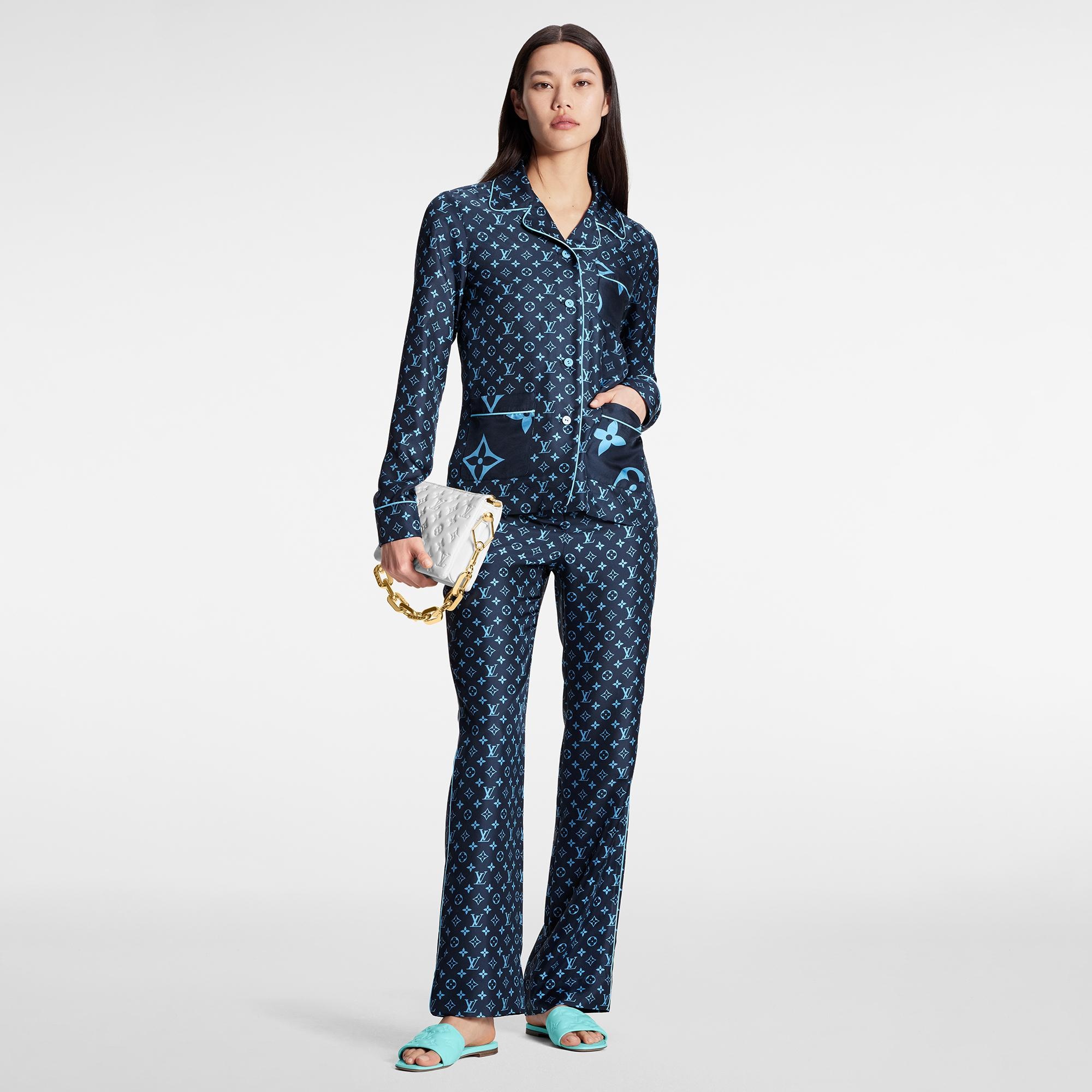 Midnight Monogram Pajama Pants - 2