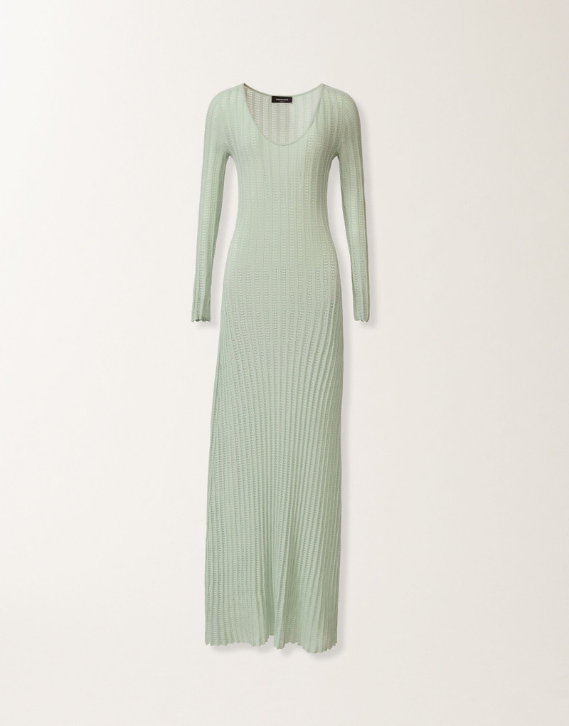 Long dress in organic cotton 1