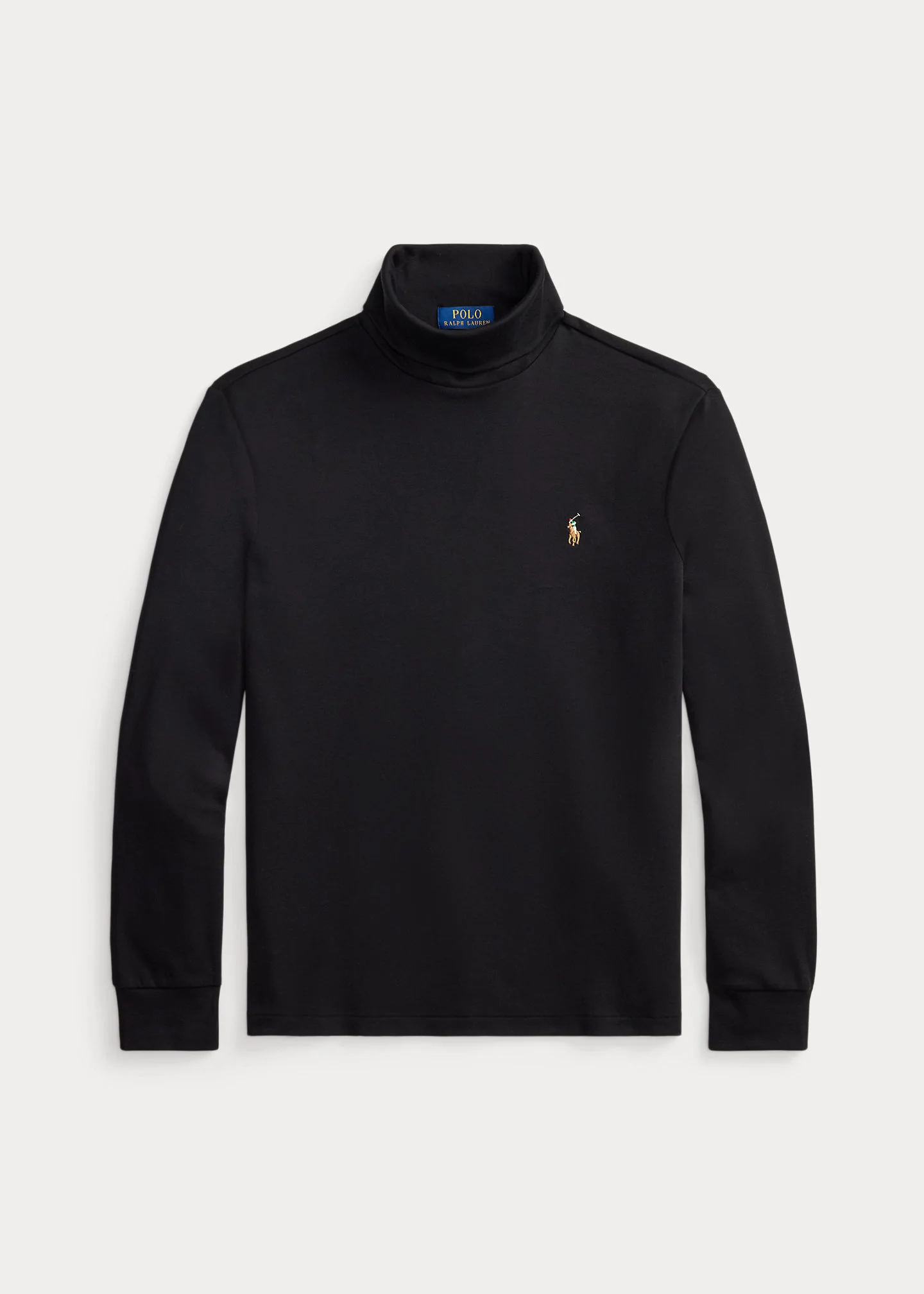 Soft Cotton Turtleneck - 1