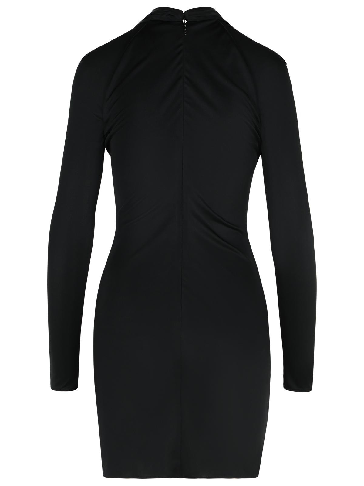 Versace Black Viscose Dress Women - 3