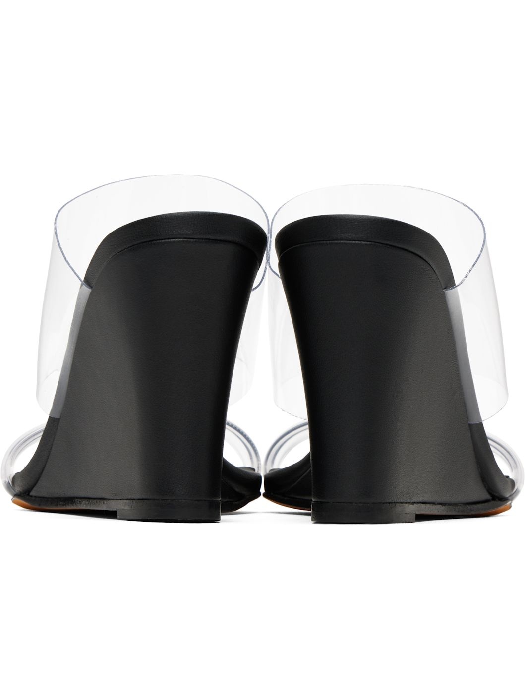 Black Olympia Heeled Sandals - 2