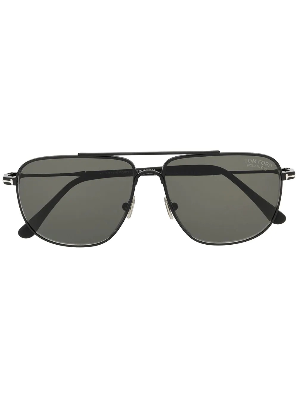 tinted aviator sunglasses - 1