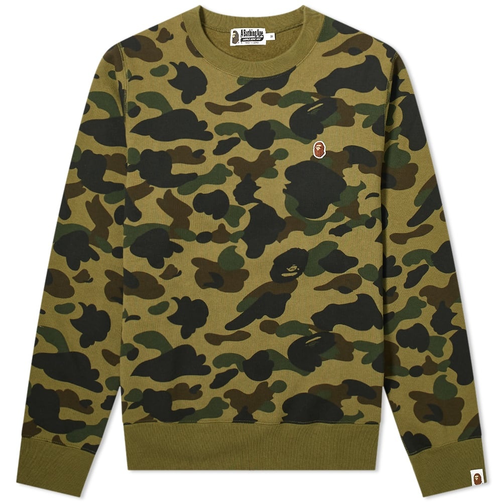 A Bathing Ape 1st Camo Crew - 1