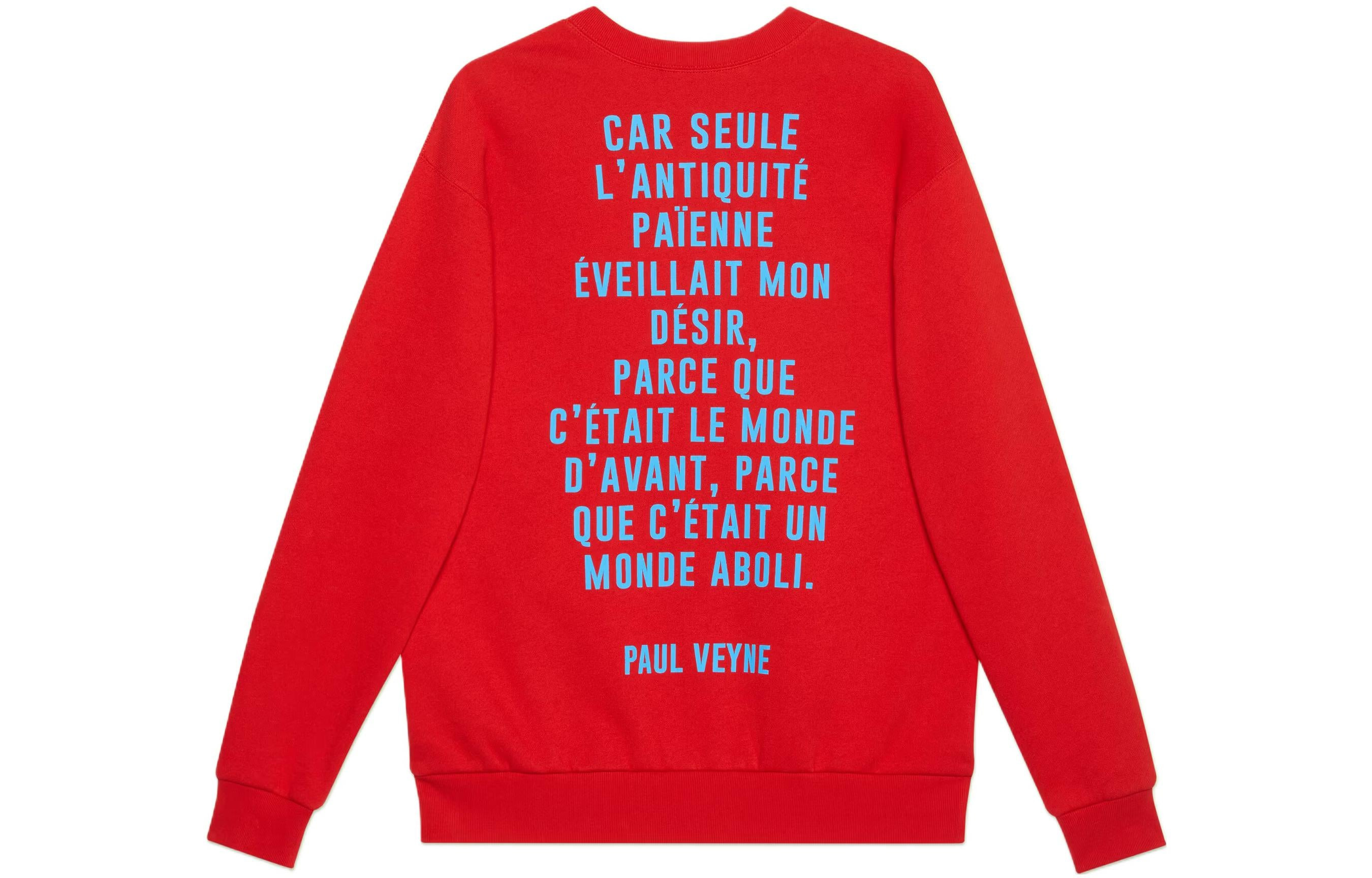 Gucci 'Humphrey Bogart' Print Sweatshirt 'Red' 623245-XJEN-86269 - 2