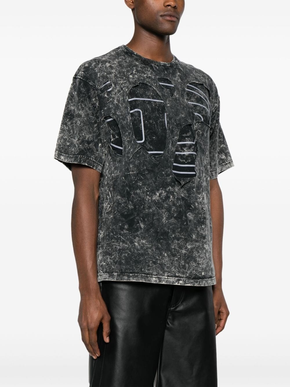 T-BOXT cut-out T-shirt - 3