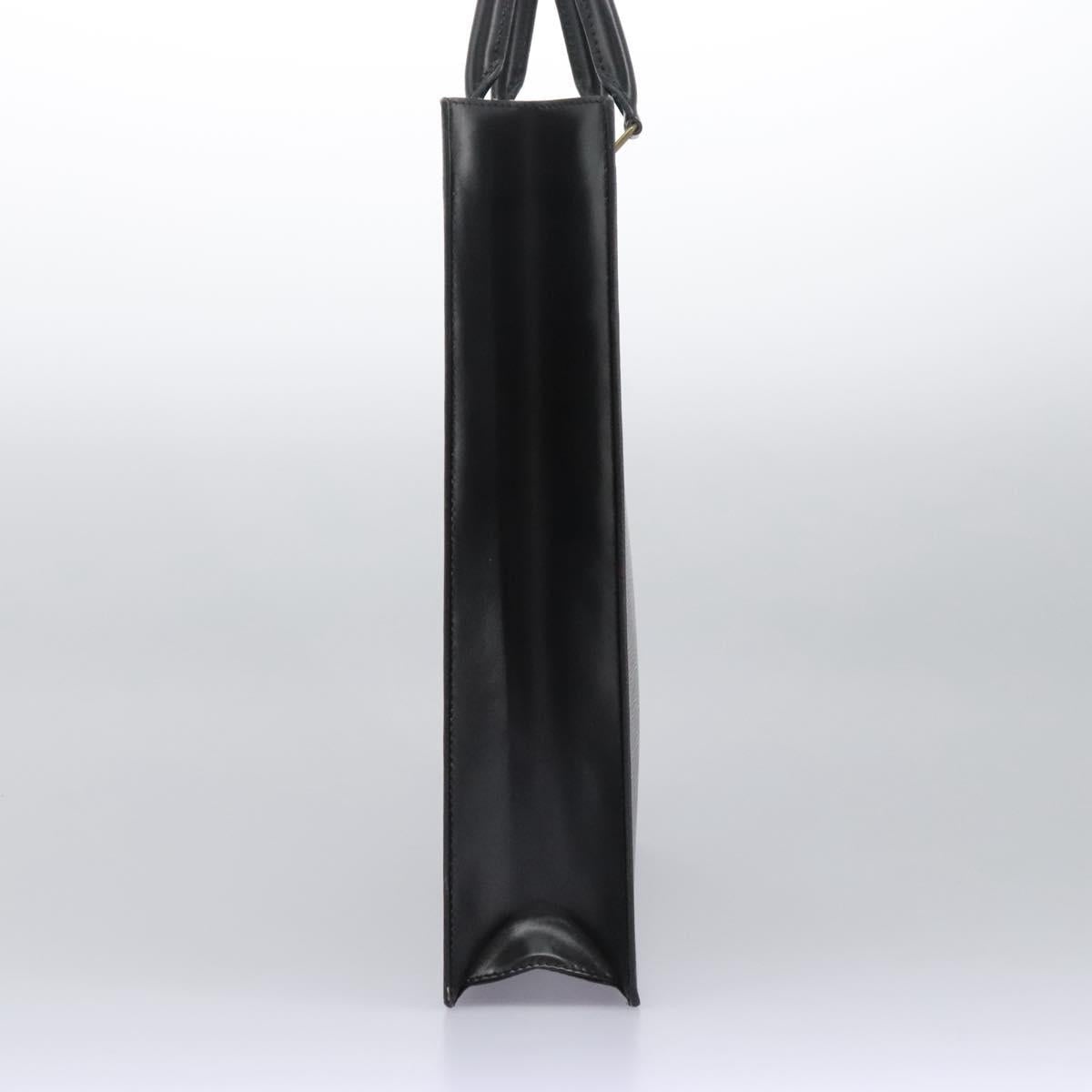 LOUIS VUITTON Epi Sac Plat Hand Bag Black M59082 - 4