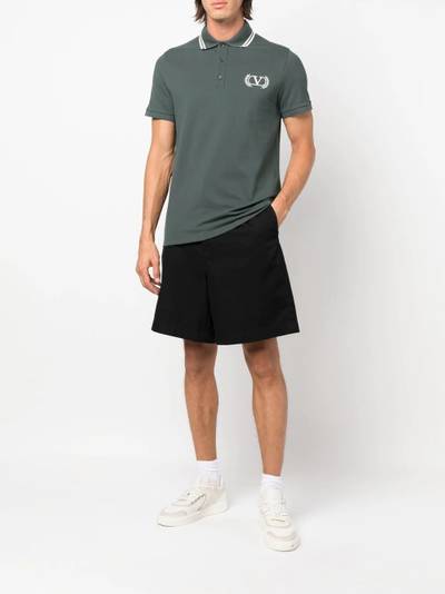 Valentino embroidered VLogo polo shirt outlook