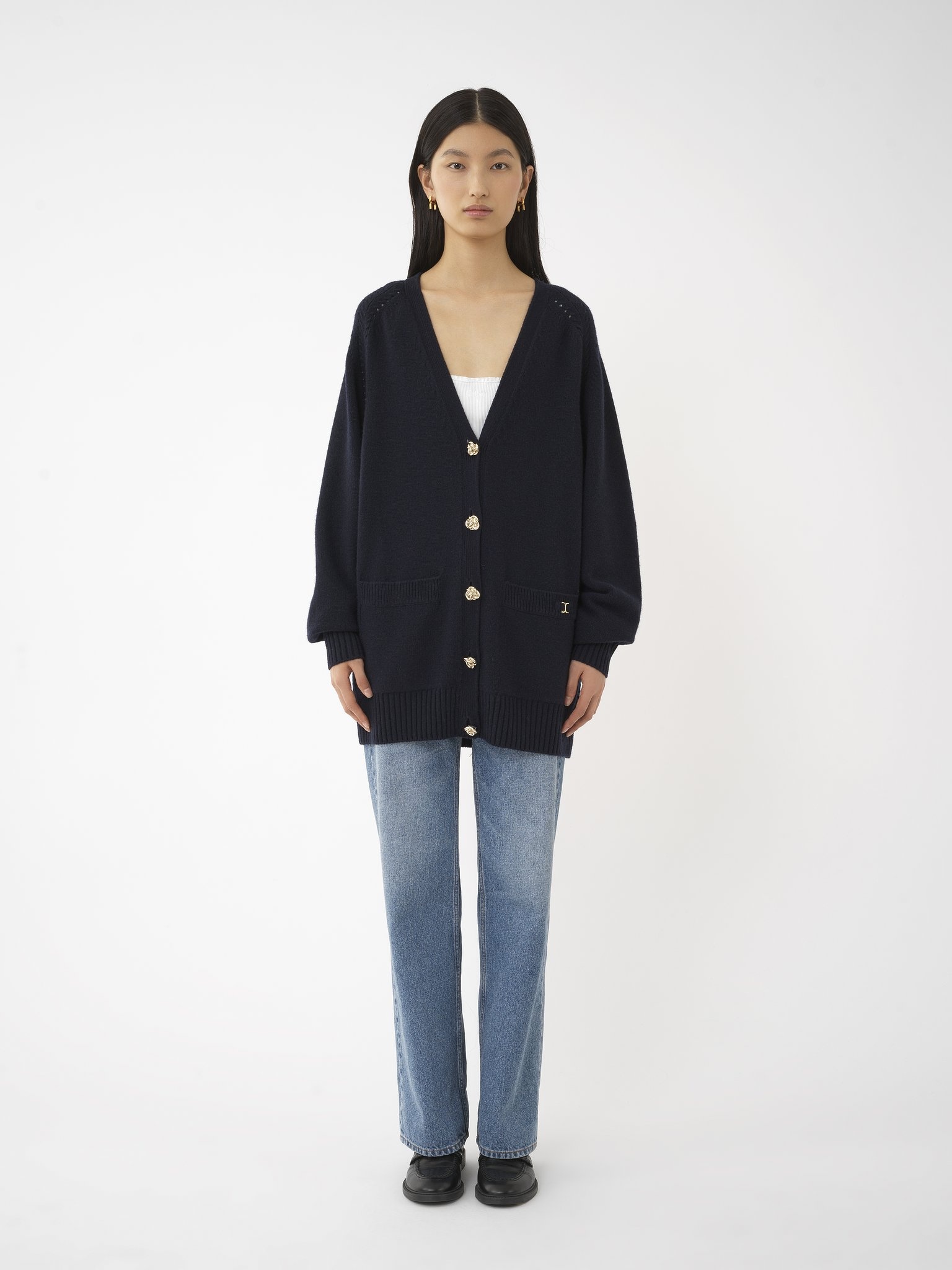 GENEROUS V-NECK CARDIGAN - 3