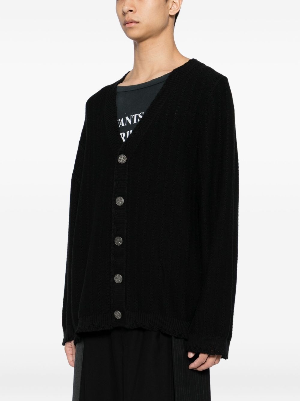 asymmetrical cardigan - 3