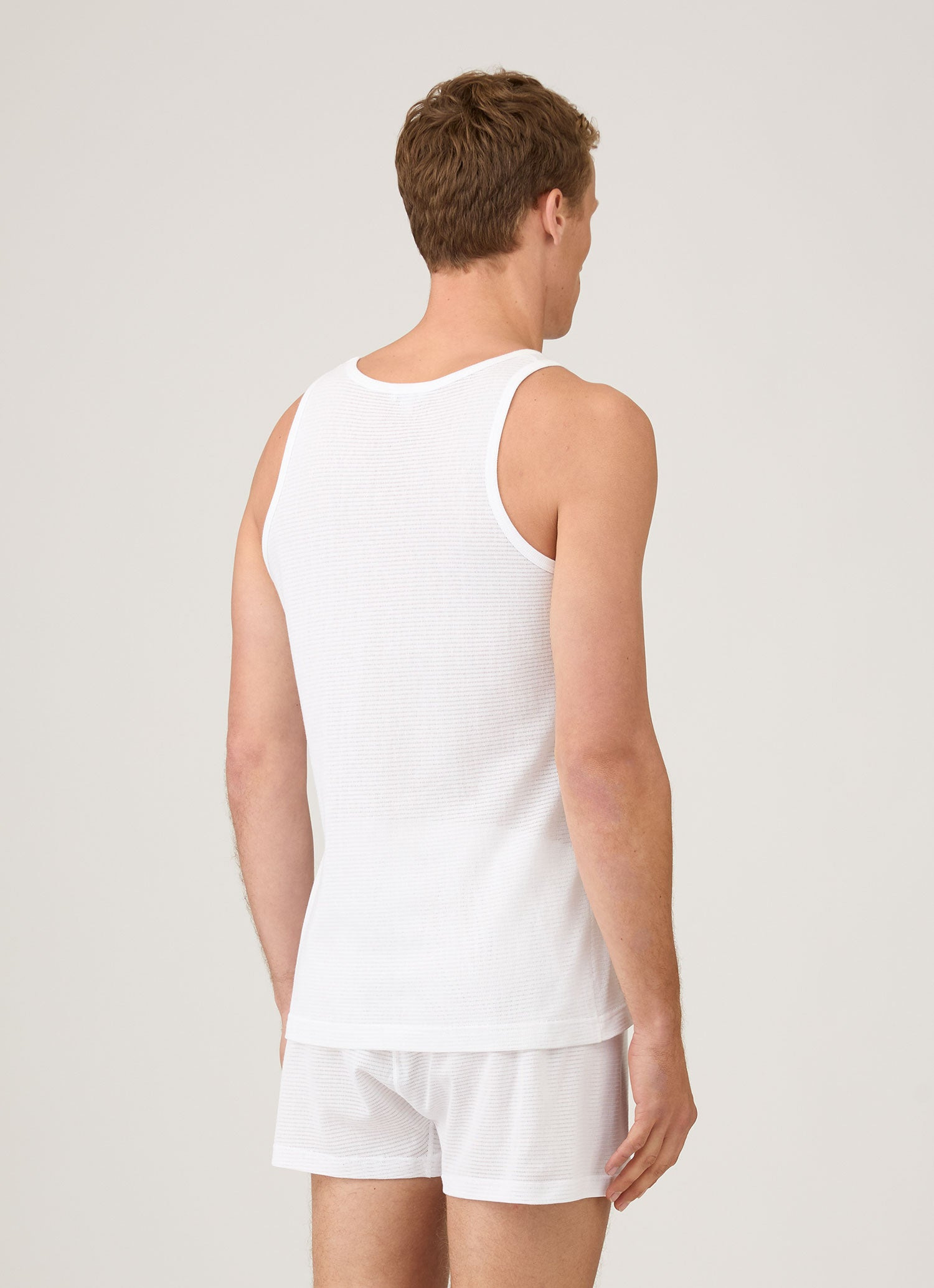 Cellular Cotton Underwear Vest - 3