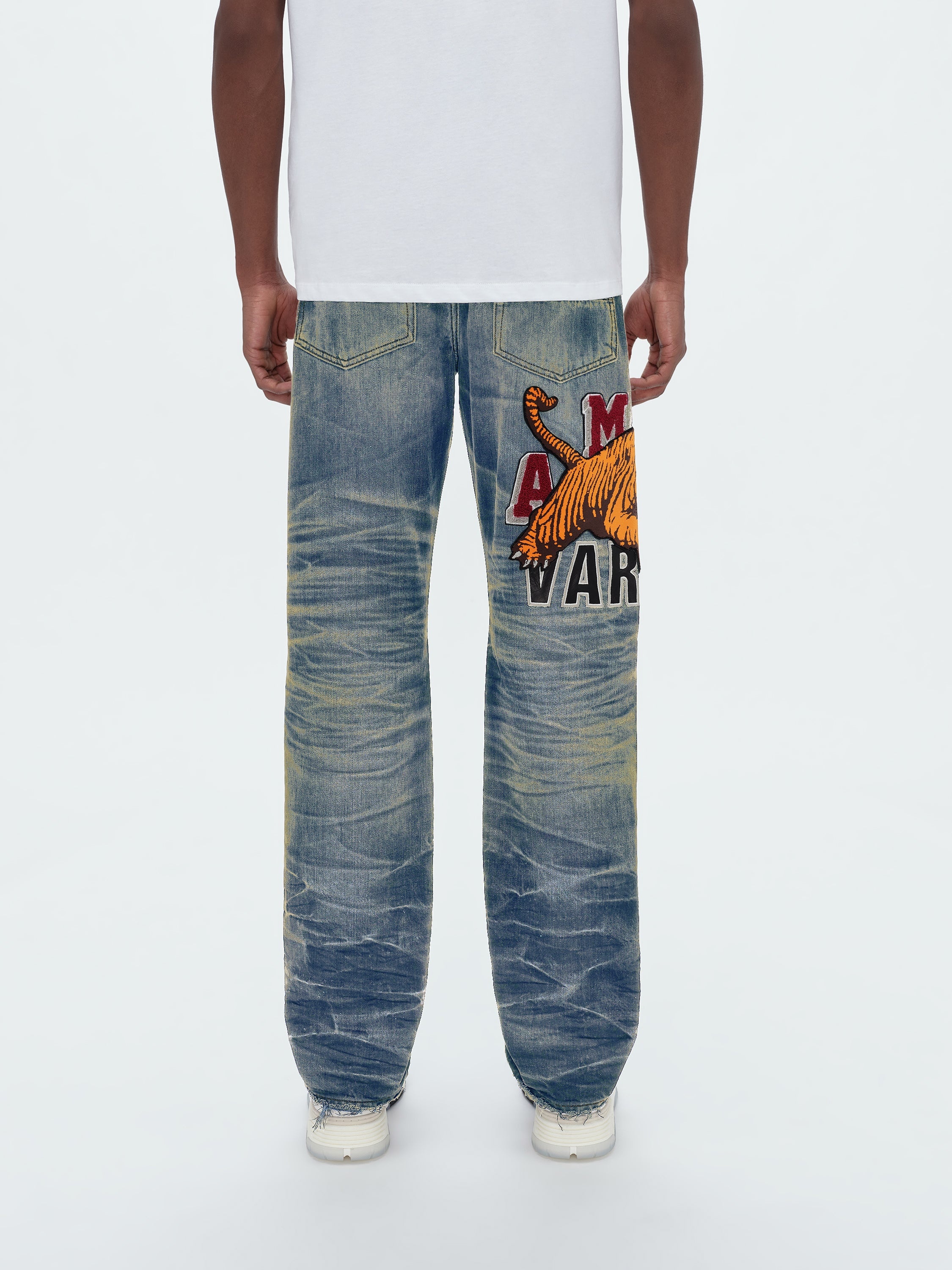 VARSITY TIGER STRAIGHT JEAN - 5