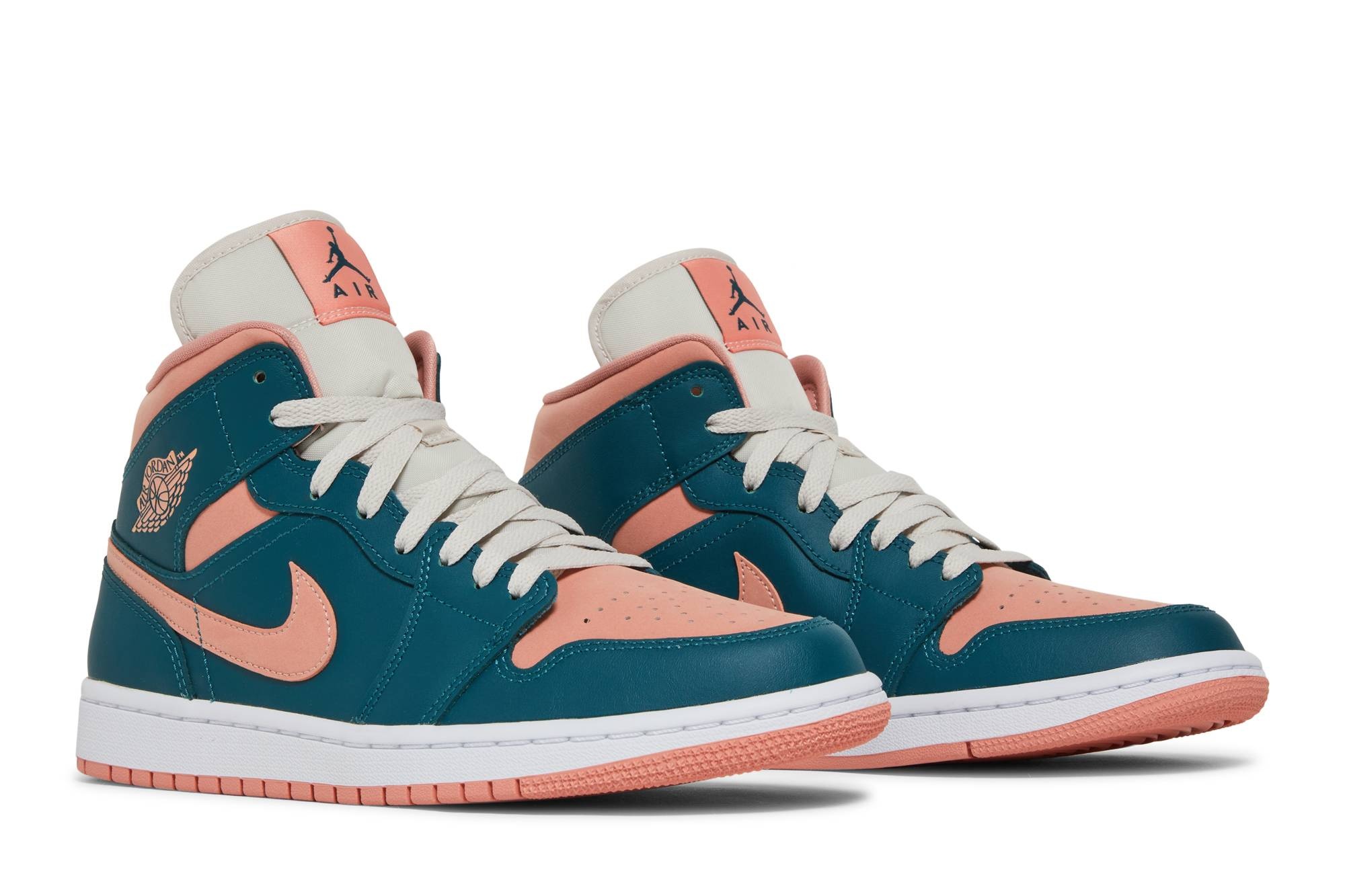 Wmns Air Jordan 1 Mid 'Dark Teal Green' - 8