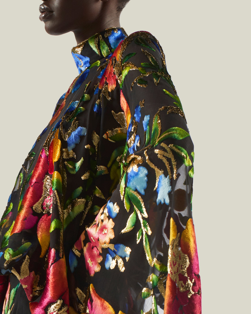 Eolia Technicolor Gown in Multicolor 4