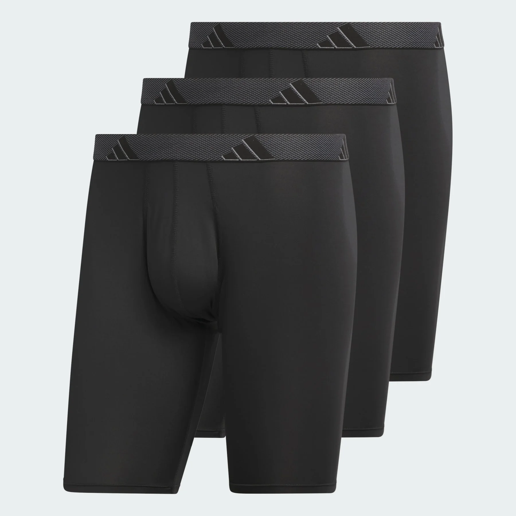 Microfiber Long Boxer Briefs 3-Pack - 1