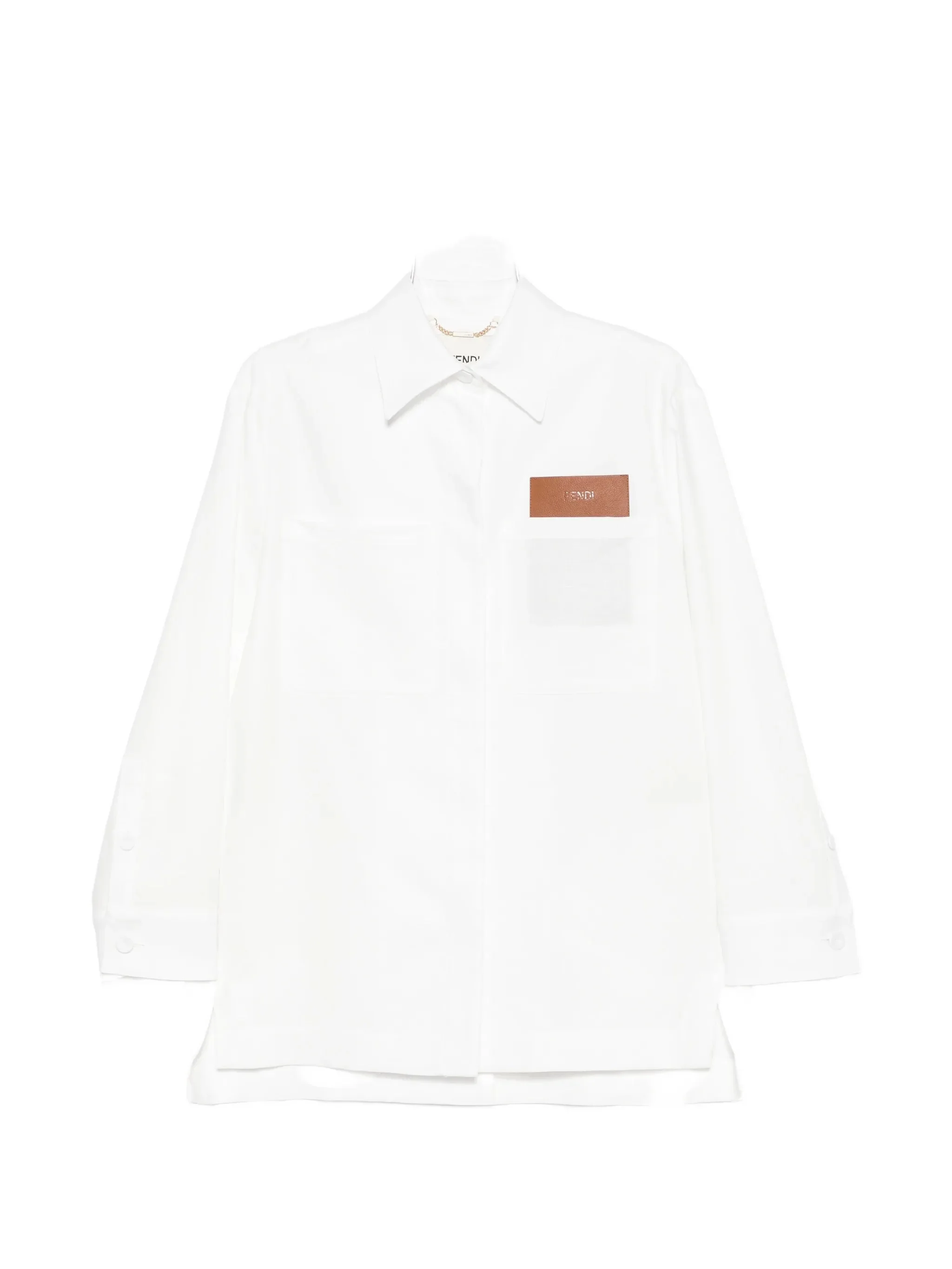 Fendi Logo-patch Jacket - 1