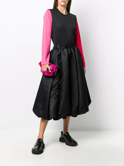 Comme Des Garçons pleated mid-length skirt outlook