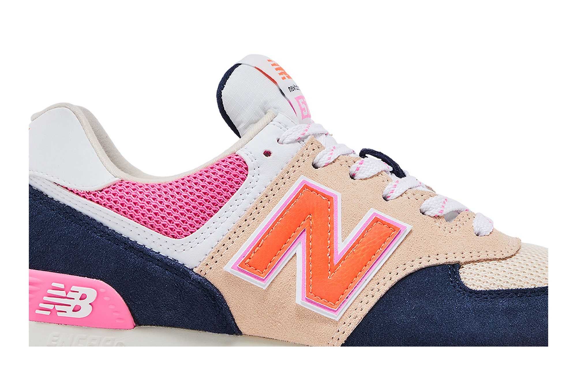 Wmns 574v2 'Natural Indigo Vintage Rose' - 2