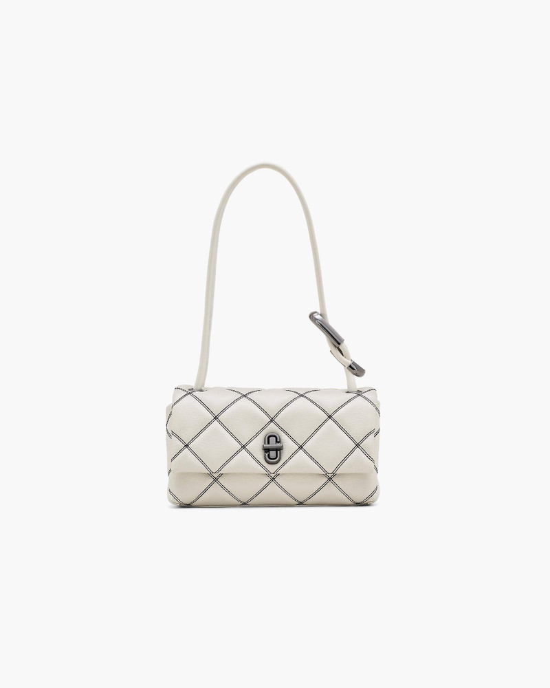 THE BI-COLOR QUILTED MINI DUAL SHOULDER BAG - 1
