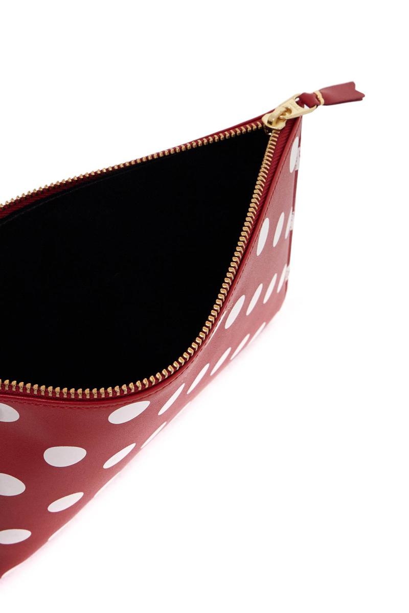 Comme Des Garçons 'Polka Dot Leather Pouch Bag - 2