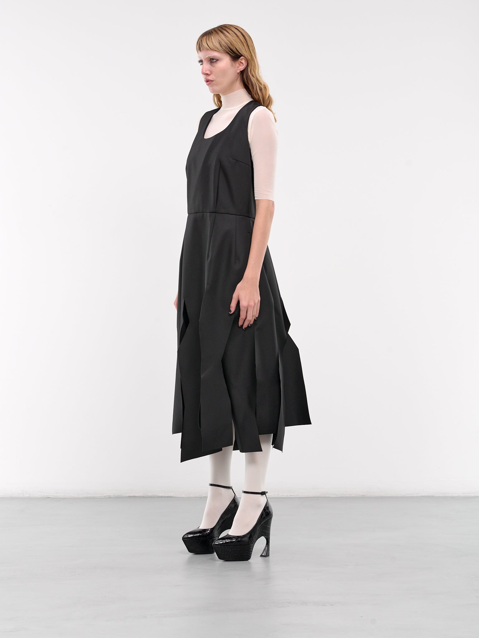 Cut-Up Midi Dress - 2