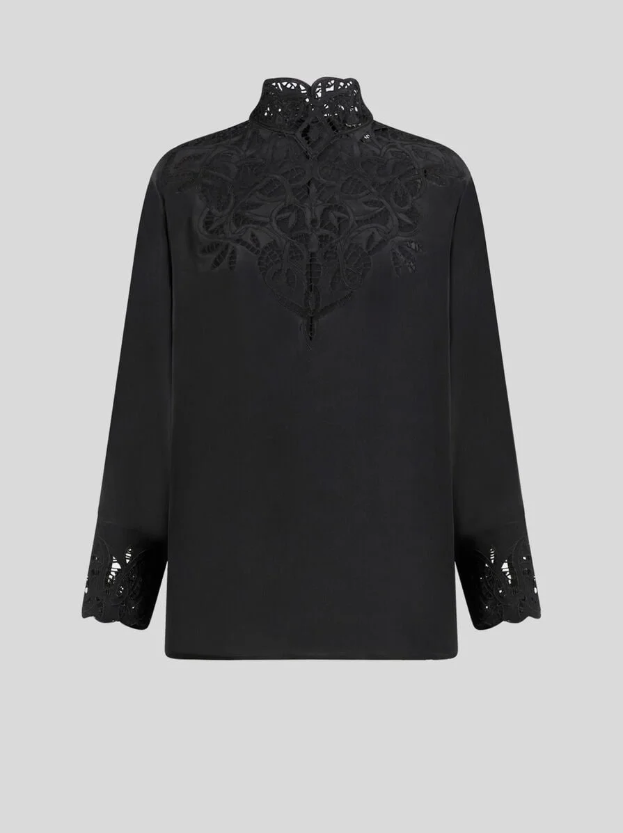 CREPE DE CHINE TOP - 1