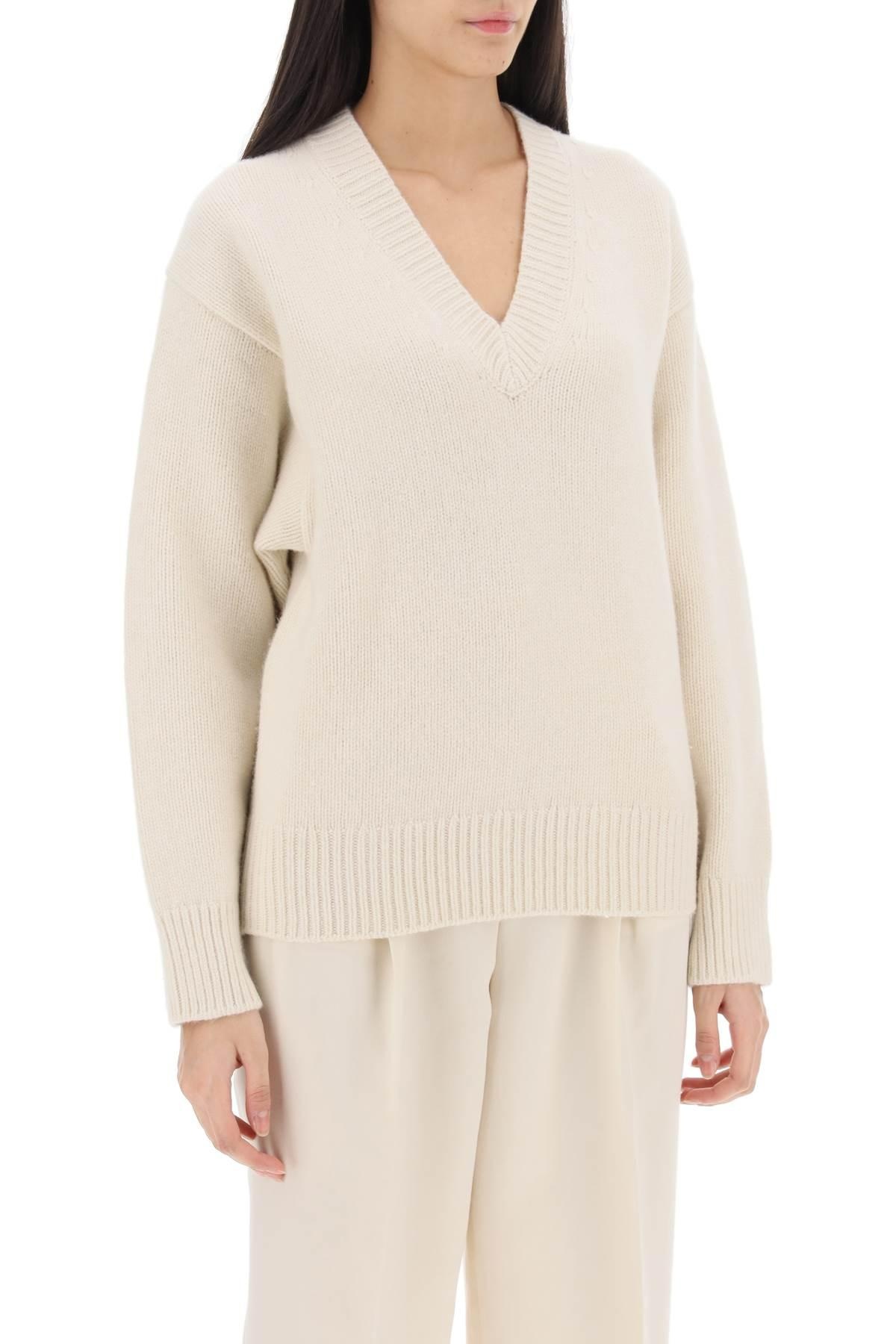 WOOL AND CASHMERE SWEATER - 3