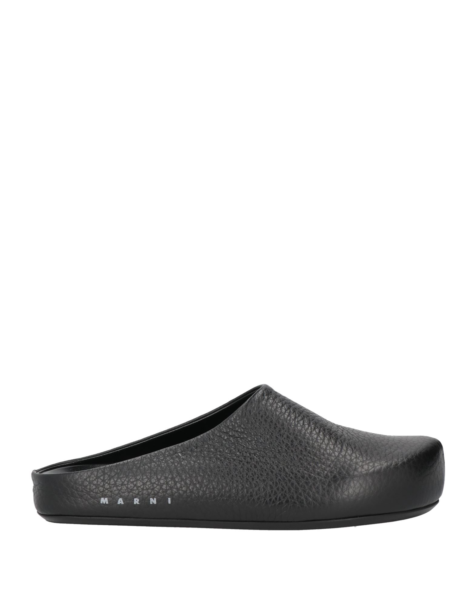 Black Men's Mules And Clogs - 1