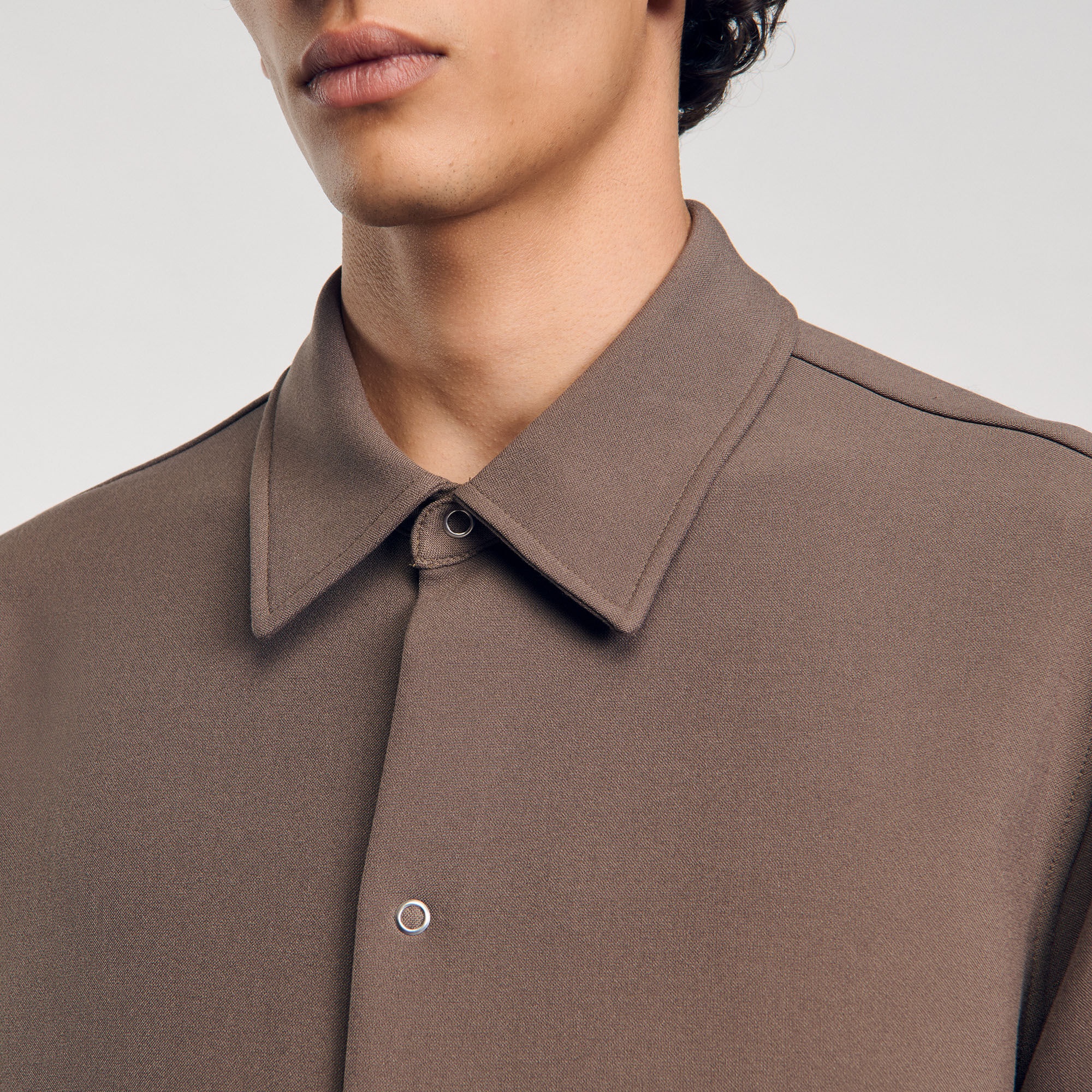 LONG-SLEEVED JERSEY SHIRT - 4