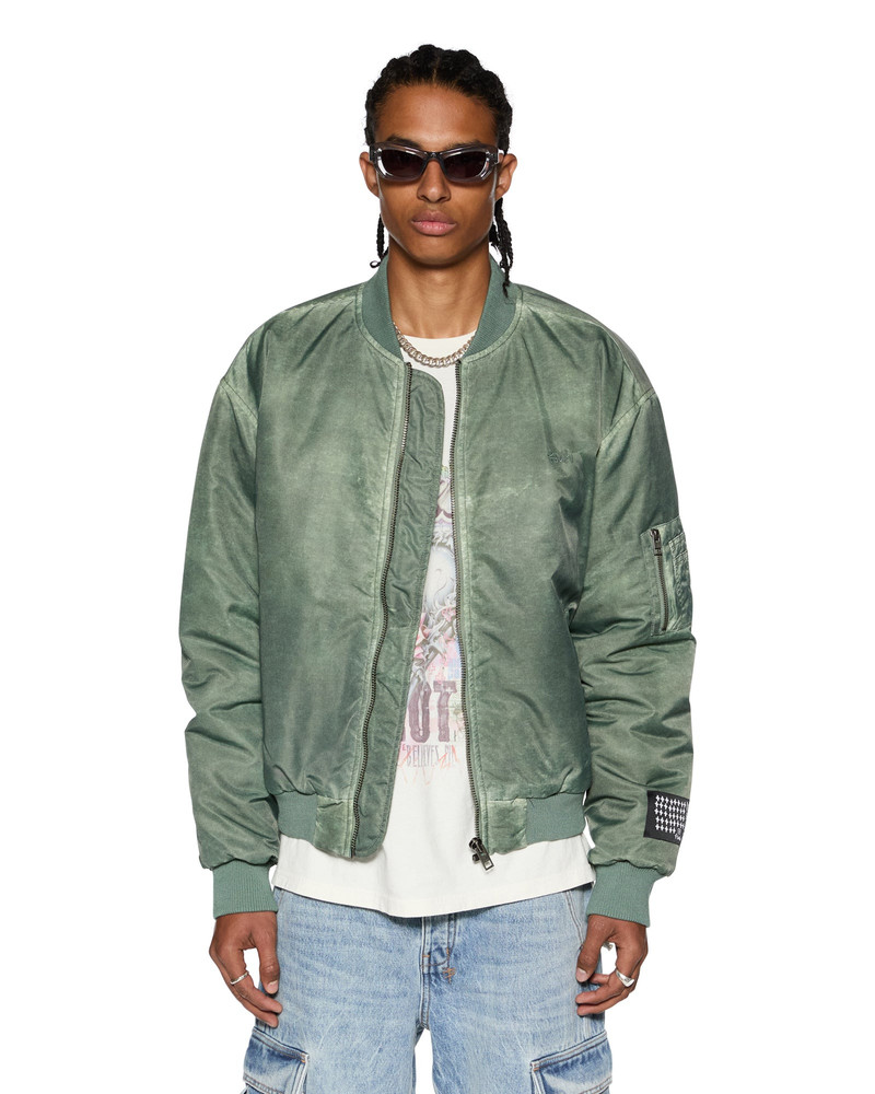 ROYALTY BOMBER KHAKI OVERDYE 1