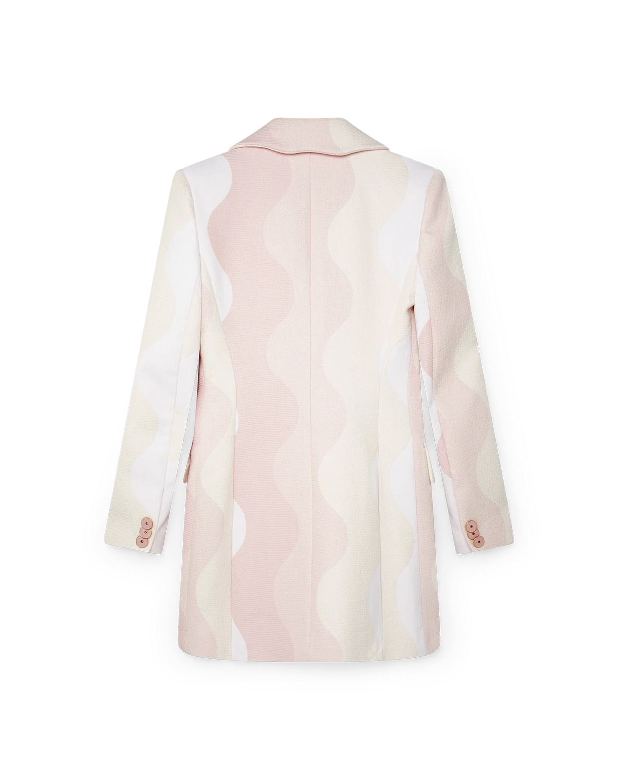 Pink Wave Tailored Dress - 2