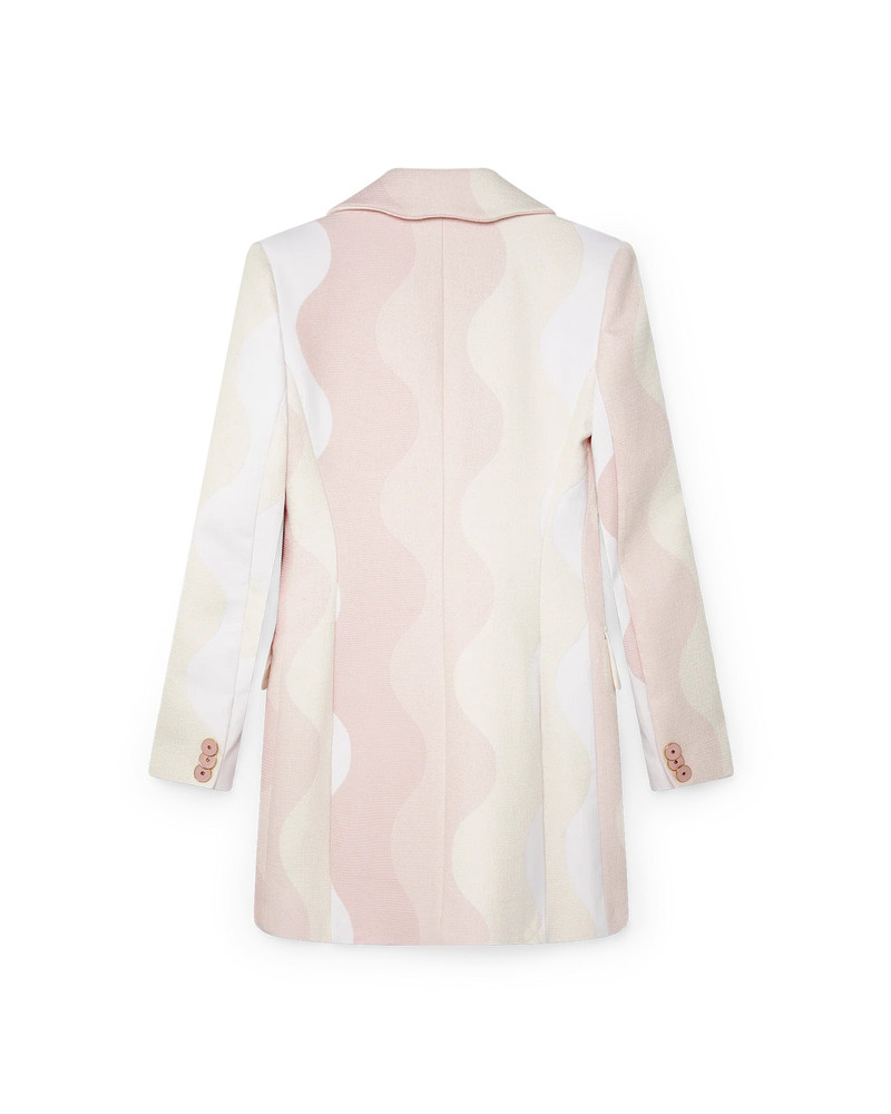 Pink Wave Tailored Dress 5