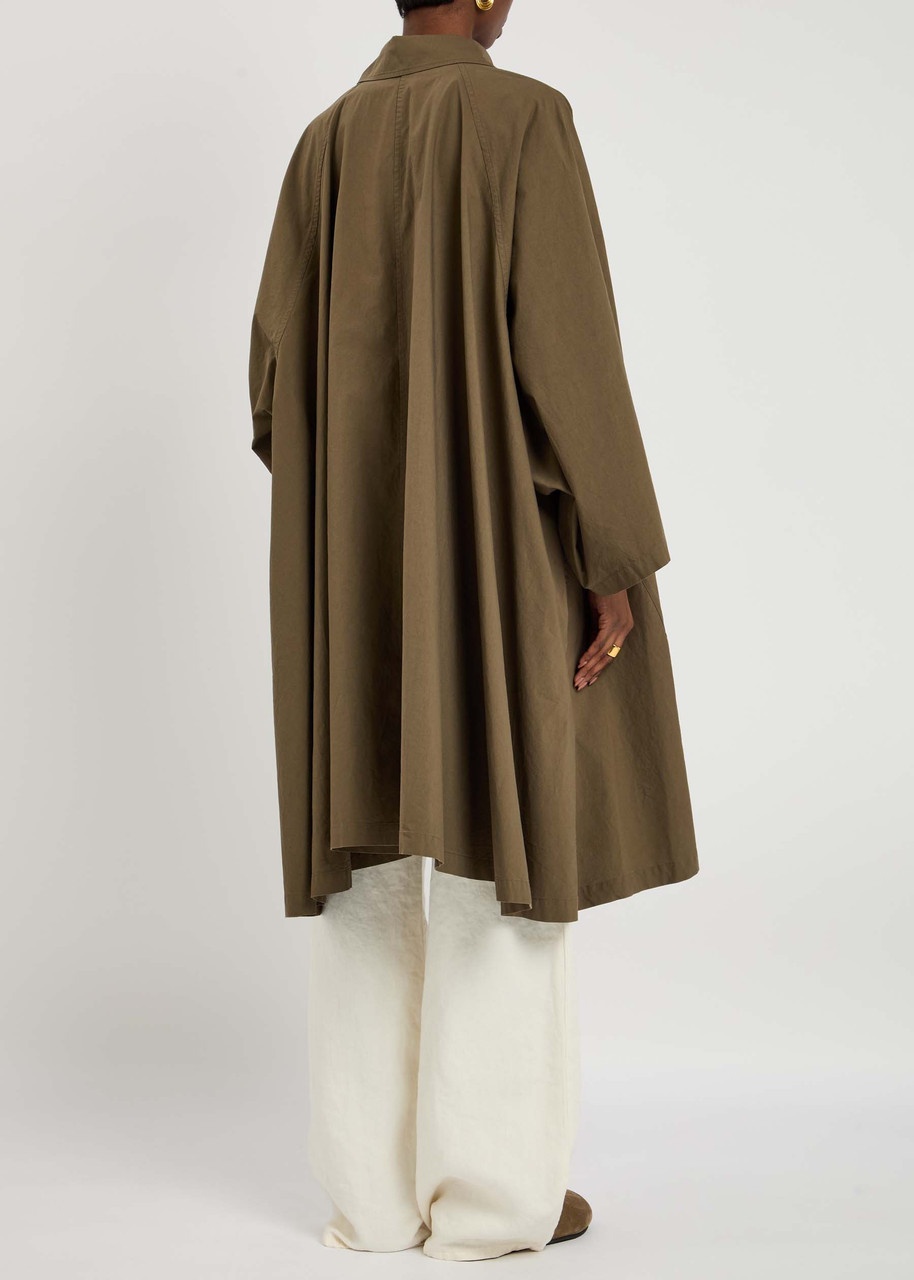 The Row Leins Cotton-poplin Coat - 3