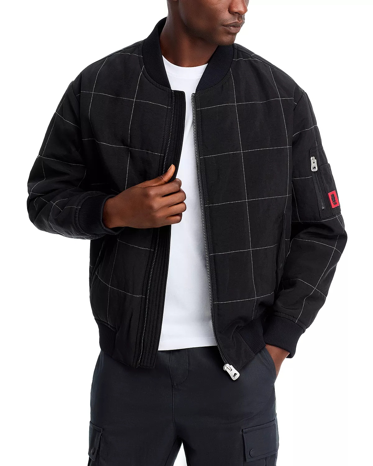 Oversized Bomber Jacket - 1